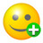 smiley add Icon